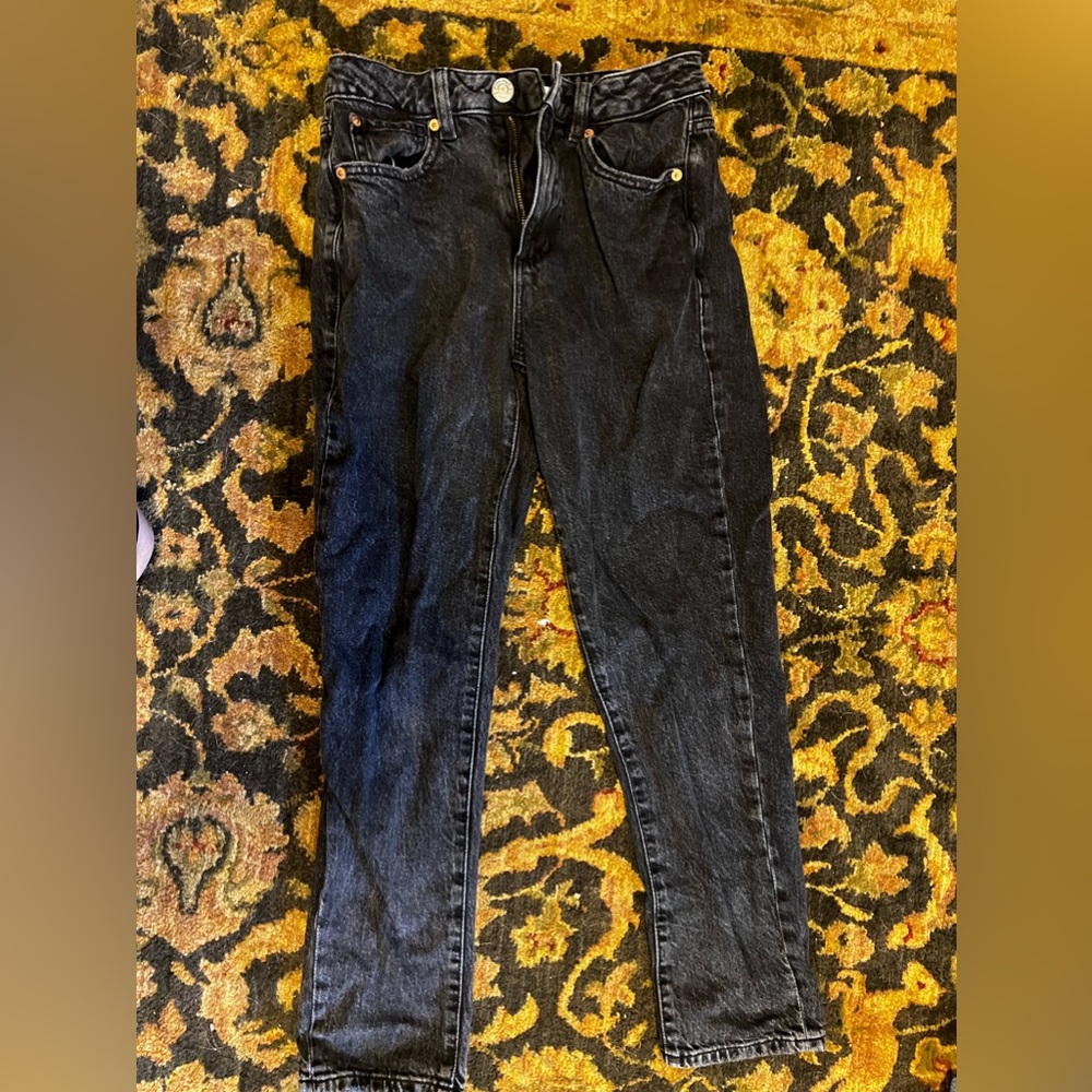Mom Jeans from garage denim  said 01 comfortable